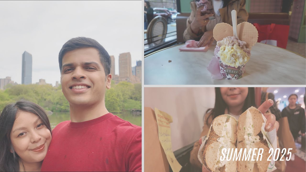 Exploring Central Park + NYC’s Best Bagels & Gelato! | Broad Nosh & Anita NYC Food Tour