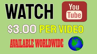 Earn $3.00 For Every Video You Watch!! (Make Money Watching Videos Online) screenshot 3