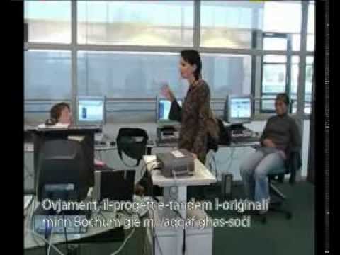 eTandem as a language teaching method. Video w. Maltese subtitles