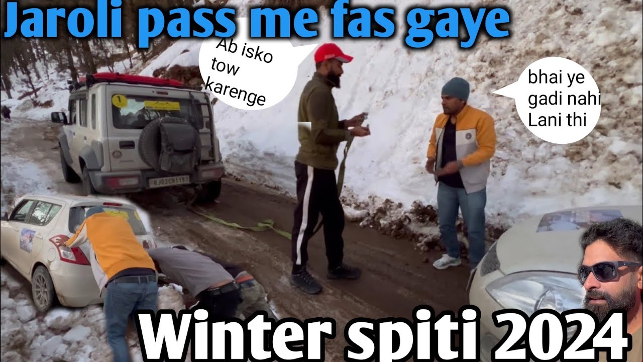 Jalori pass jana Hua mushkil itna bura haal || Spiti se bhi khatarnak Adventure Ho gya winter spiti