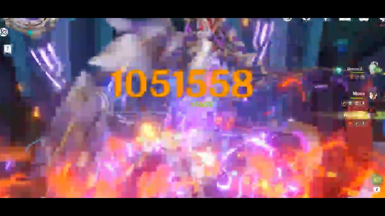 Hu Tao 1 million crit damage Genshin Impact