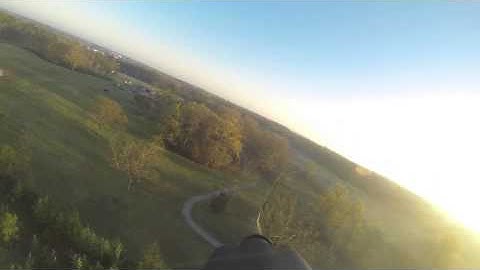 Heavy GoPro Hero 3 Black, E-Flite Apprentice 15e Crash