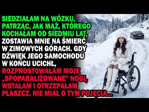 ❄️👩‍🦼Mąż zostawił mnie w zimowym lesie na śmierć. Wstałam na „sparaliżowane” nogi. Nie miał pojęcia.