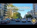 4K DRIVE Boulevard España MONTEVIDEO Uruguay UY Travel video