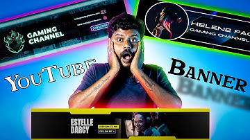 How to Create YouTube Banner in Canva 2024 (Tamil) | YouTube Banner Create Pannuvadhu Eppadi