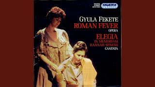 Elegia. In memoriam Hannah Senesh - Cantata for soprano and baritone, mixed choir and orchestra...