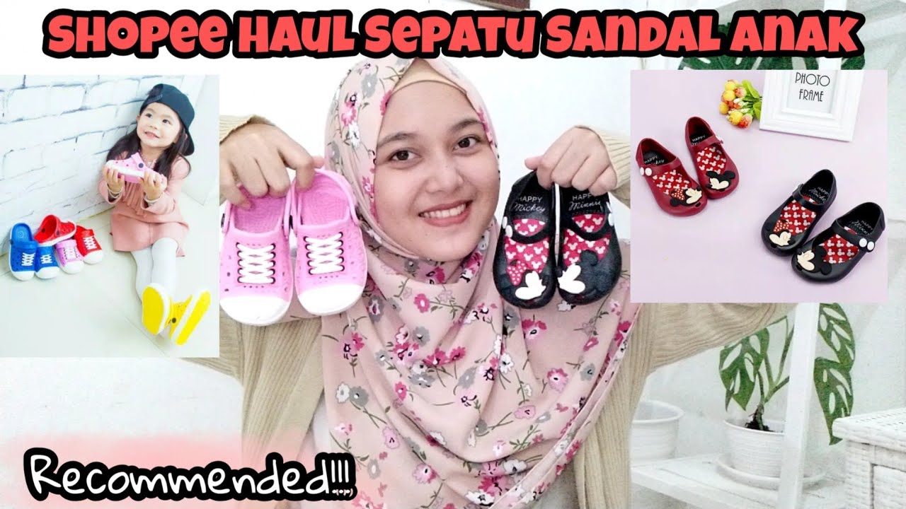 SHOPEE HAUL SANDAL ANAK MURAH DAN BAGUS | REVIEW SEPATU SANDAL ANAK KEKINIAN & GEMAS| 1111SHOPEEHAUL