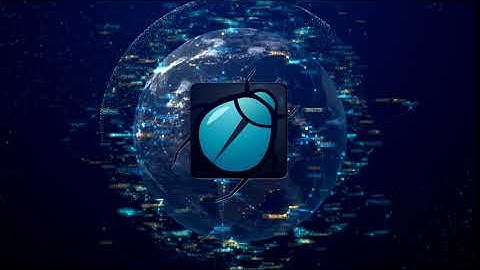 High Tech World Connection Logo Reveal 4K