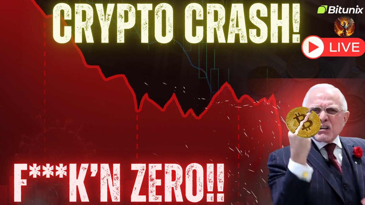 Bitcoin CRASH LIVE – Major Levels Breaking - YouTube