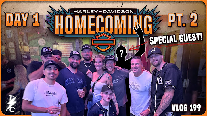 Harley Homecoming Show Cancelled but BIG Surprise! | Day 1 Part 2 - Vlog 199