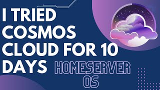 I tried a COSMOS homeserver management system and here is what I think! screenshot 1