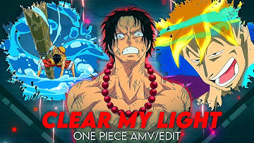 One Piece - Clear My Light [AMV/EDIT] ALIGHT MOTION|preset!