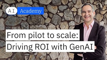 From pilot to production: Driving ROI with genAI