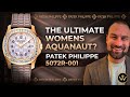 The ultimate womens aquanuat patek philippe 5072r001 with factory diamonds official watches