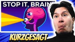 I Need SOME SLEEP!! | Kurzgesagt - Why Your Brain Blinds You For 2 Hours Every Day | REACTION