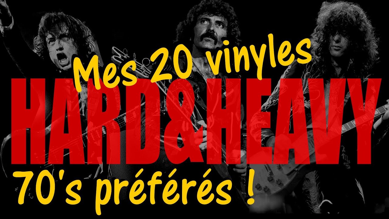 Mes 20 vinyles hard & heavy préférés des 70's