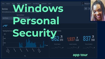 Tour of Windows Personal Security App for Splunk