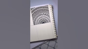 Beautiful Mandala Drawing Reveal ✨