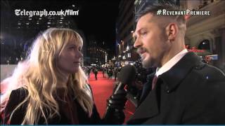 Tom Hardy interviewed at The Revenant UK premiere