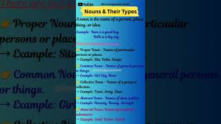 💁♀️ Nouns & Their Types|English Grammar|Practice 📚