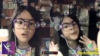 IMUTNYA SAFEEA AHMAD ANAK MULAN JAMEELA SAAT BERNYANYI