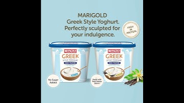 MARIGOLD Greek Style Yoghurt. Irresistible.