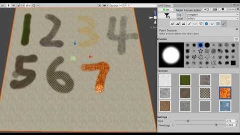 MeshTerianEditor splat-texture-array painter beta