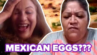 Mexican Moms React To Gordon Ramsay Making Spicy Mexican Eggs