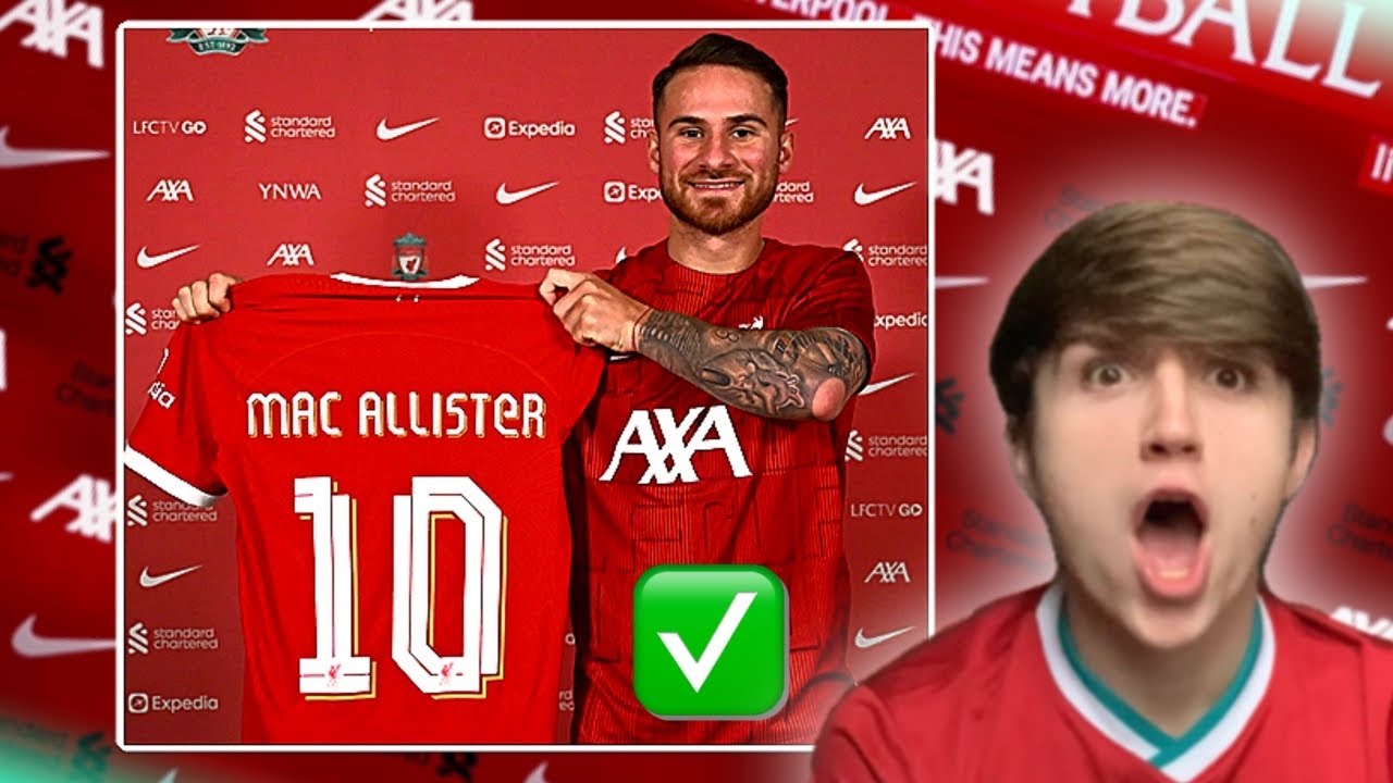 ALEXIS MAC ALLISTER SIGNS AND IS ANNOUNCED YouTube