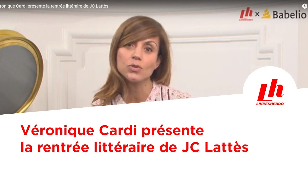 Véronique Cardi présente la rentrée littéraire de JC Lattès