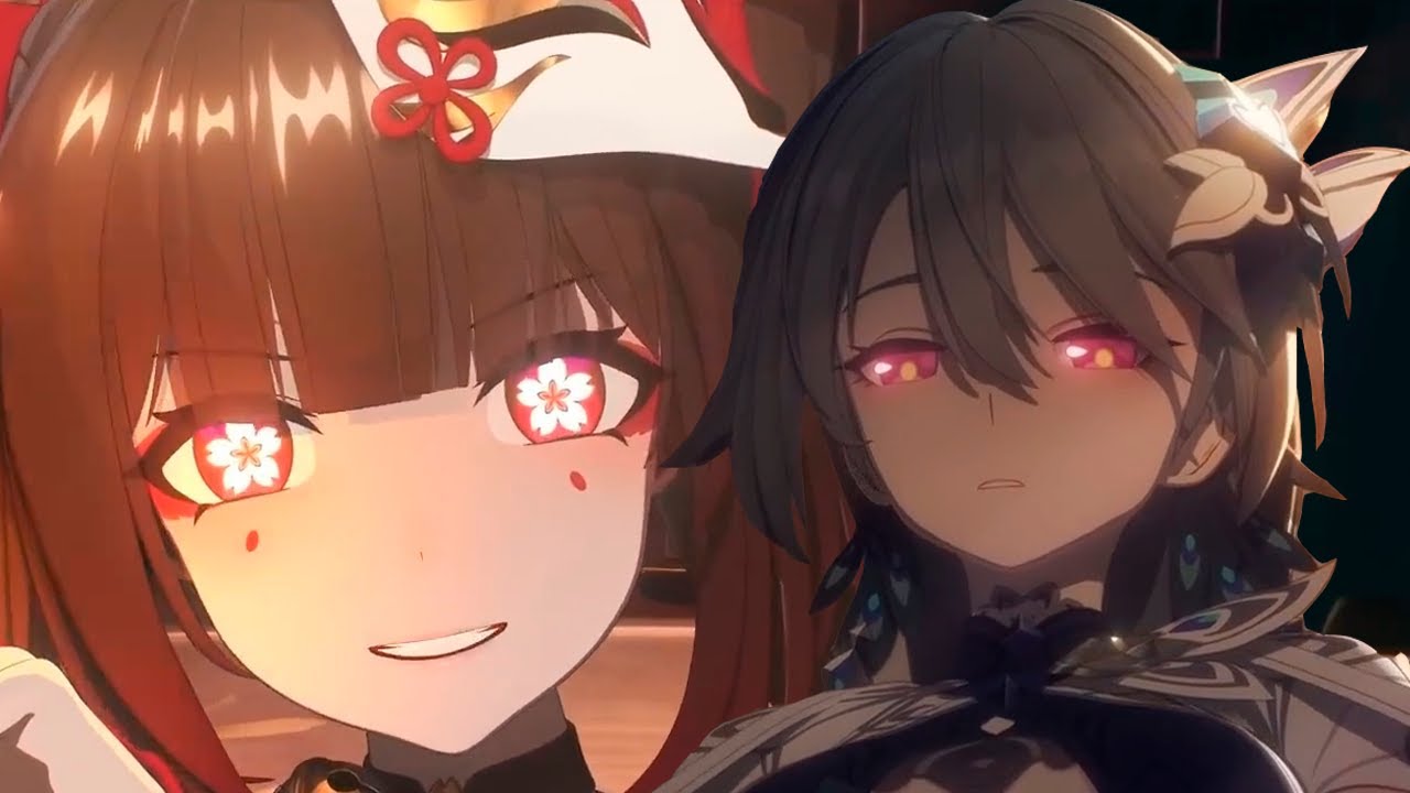 ЭТО ПРОСТО НЕВЕРОЯТНО! Honkai Impact x Honkai: Star Rail Crossover Trailer — Confrontation - реакция