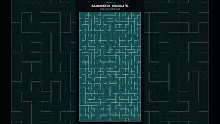 5 Maze Algorithms Visualized in 45 Seconds — Watch This 🤯#shorts  #coding  #maze  #computerscience