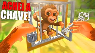 Tentando Escapar Da Jaula No I Am Monkey No Celular