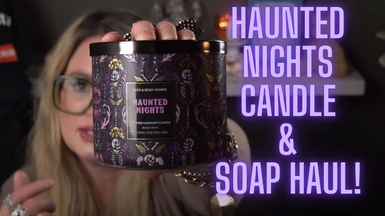 BATH & BODY WORKS HAUNTED NIGHTS CANDLE AND NEW FALL ITEMS HAUL!