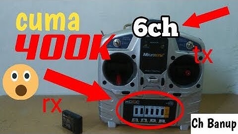 Unboxing Transmitter MicroZone mc6c || Bahasa Indonesia