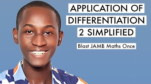 JAMB Maths Online Tutorial 2025 Likely Questions On Equation Of Tangent & Normal To A Curve