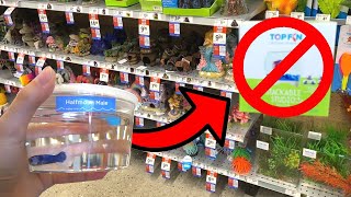 Какие предметы НЕ ПОКУПАТЬ для BETTA FISH TANK!