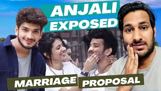 Munawar Faruqui’s marriage proposal to Anjali Arora ? Anjali Arora Exposed@ArbaazVlogs