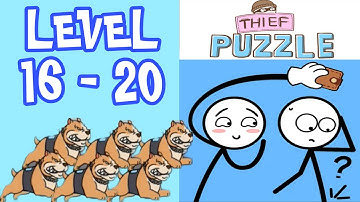 Thief Puzzle Level 16 17 18 19 20 Android Gameplay Walkthrough