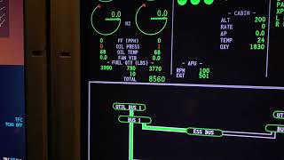 Challenger CL60 Pre-flight Fuel Management: Moving fuel from Aux to Wings