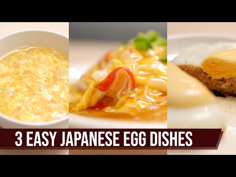 3 Easy 15 Min Japanese Egg Dish Recipes - You39ll become addicted!!