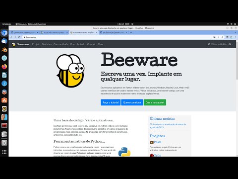 AULA 03 CURSO DE PYTHON COM BEEWARE Escreva uma vez. Implante em qualquer lugar.