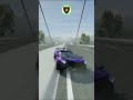 Can the Lamborghini Aventador make it across the bridge?  #beamngdrive #crashtest #hyperdrivegaming