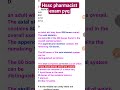 hssc pharmacist exam pyq