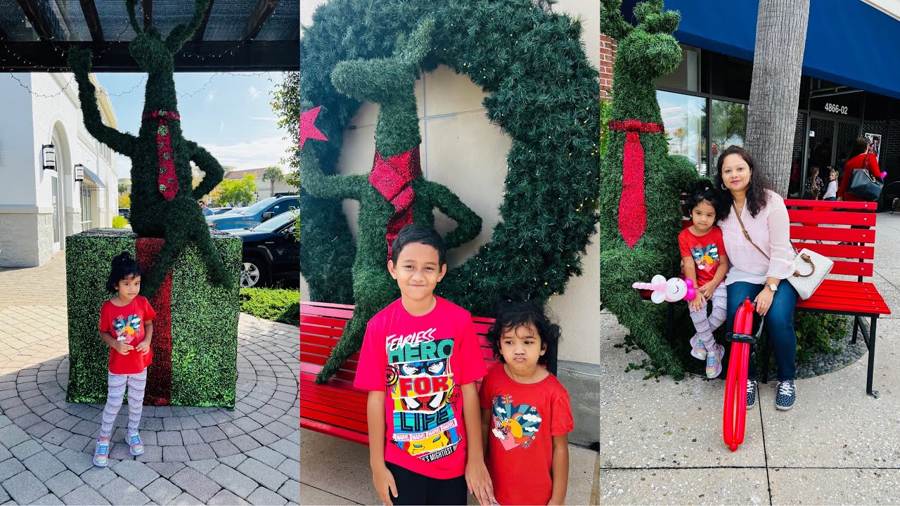 Christmas tree lighting St. Johns Town Center Town center holiday