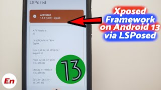 Install Xposed Framework on Android 13 | LSPosed & Zygisk | Root | Detailed 2022 Guide screenshot 4