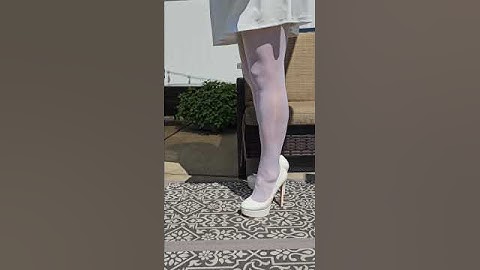 I try on Platform High heels