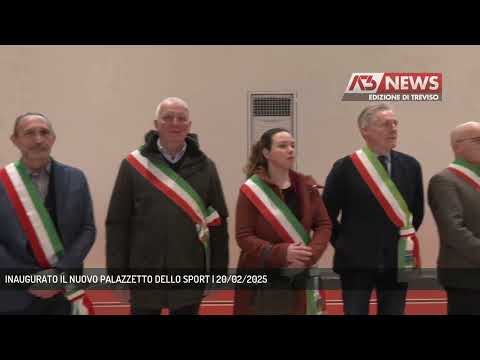 INAUGURATO IL NUOVO PALAZZETTO DELLO SPORT | 20/02/2025