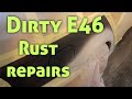 Cleaning a really dirty bmw e46, video 2, Smart repair