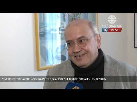 ZONE ROSSE, SCHIAVONE: «MISURA INUTILE, SI AGISCA SUL DISAGIO SOCIALE» | 19/02/2025